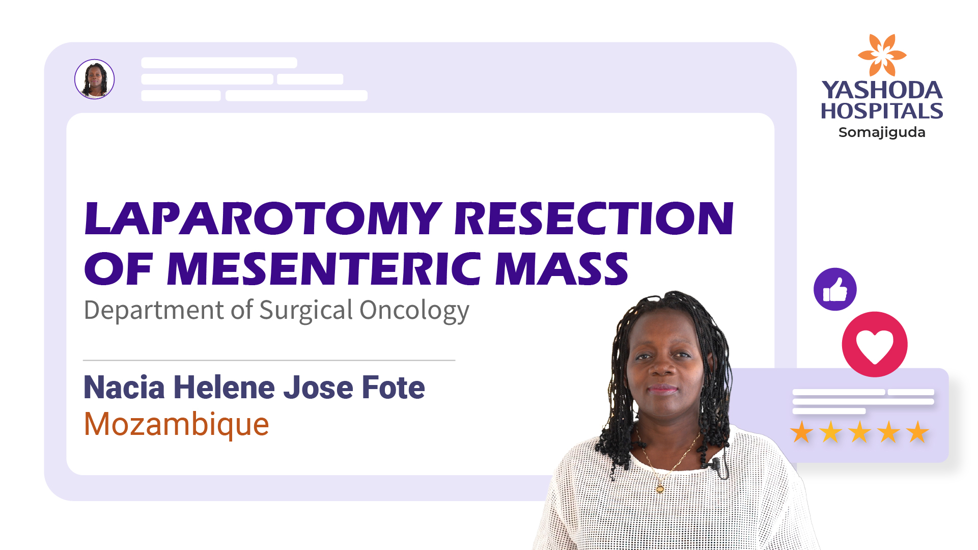 Mrs. Nacia Helena Jose Fote